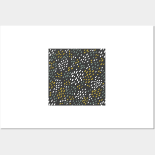 Gray Dot Posters and Art